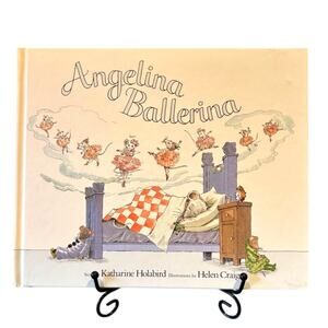 Vintage 2000 Angelina Ballerina by Katharine Holabird, Hardcover, EUC